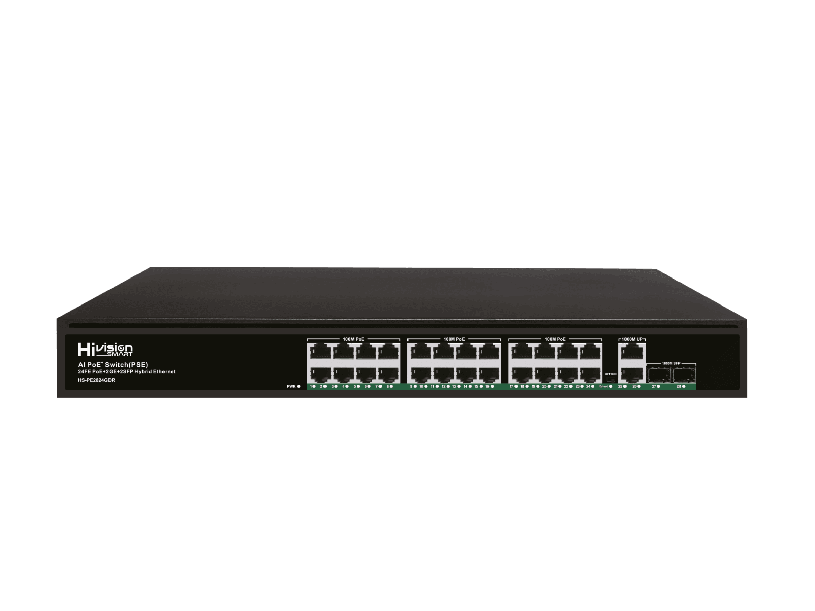 Hivision Smart unmanaged Smart PoE+ Switch 24 PORT