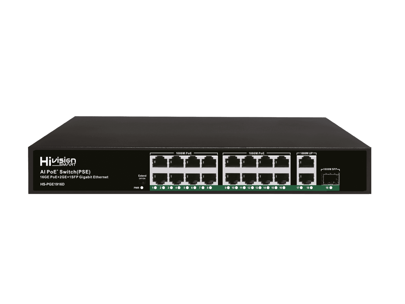 Hivision Smart unmanaged Smart PoE+ Switch 16 PORT